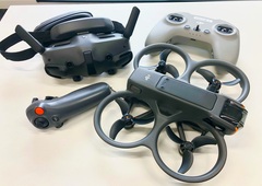 ドローン最新機種を体験